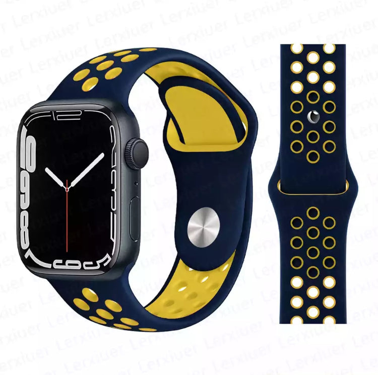 Signature Nike Apple Watch Silicone Sport Bands with Breathable Linings- for Selected Apple Watch 40mm Size - Super Savings Technologies Co.,LTD Signature Nike Apple Watch Silicone Sport Bands with Breathable Linings- for Selected Apple Watch 40mm Size - Super Savings Technologies Co.,LTD